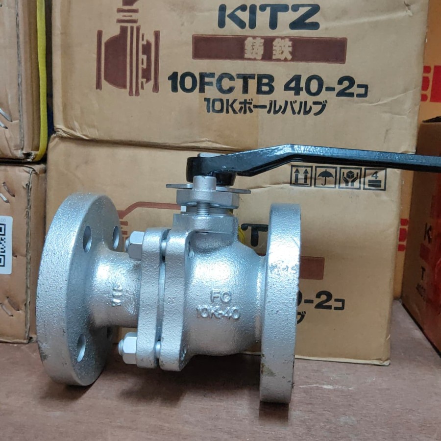 Ball VAlve cast Iron Kitz 2&quot; FCTB 10