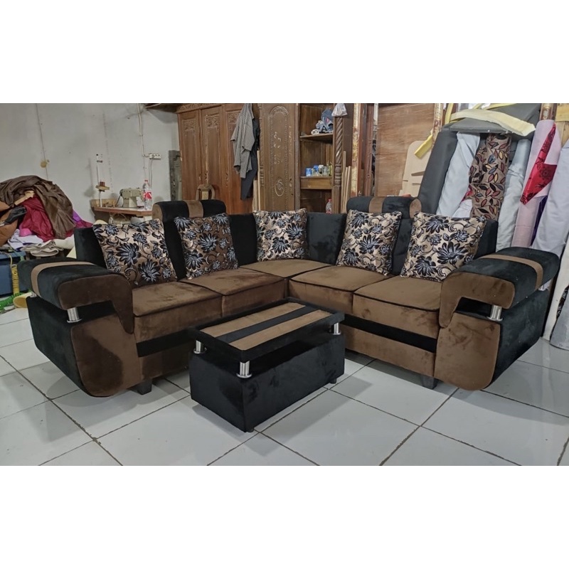 FREE ONGKIR SOFA L SUDUT