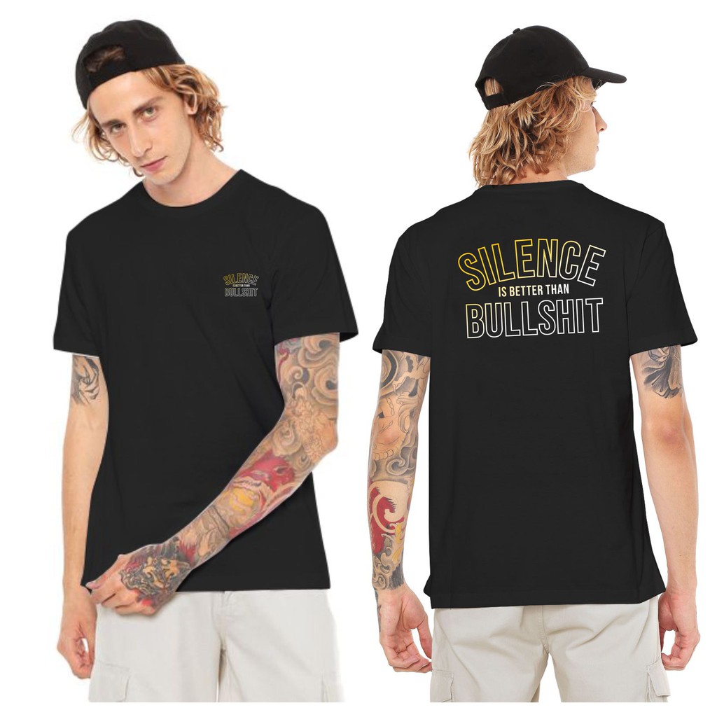 Kaos distro murah baju distro pria murah motip tulisan jepang KANJI combed24s ( COD )