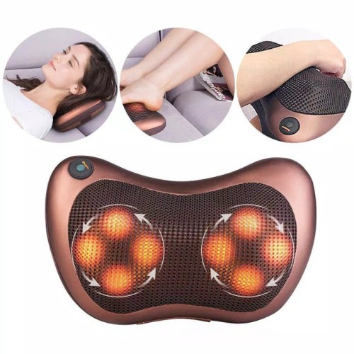 Bantal Pijat Mobil Car Heat Neck Massage Pillow infrared 02-01