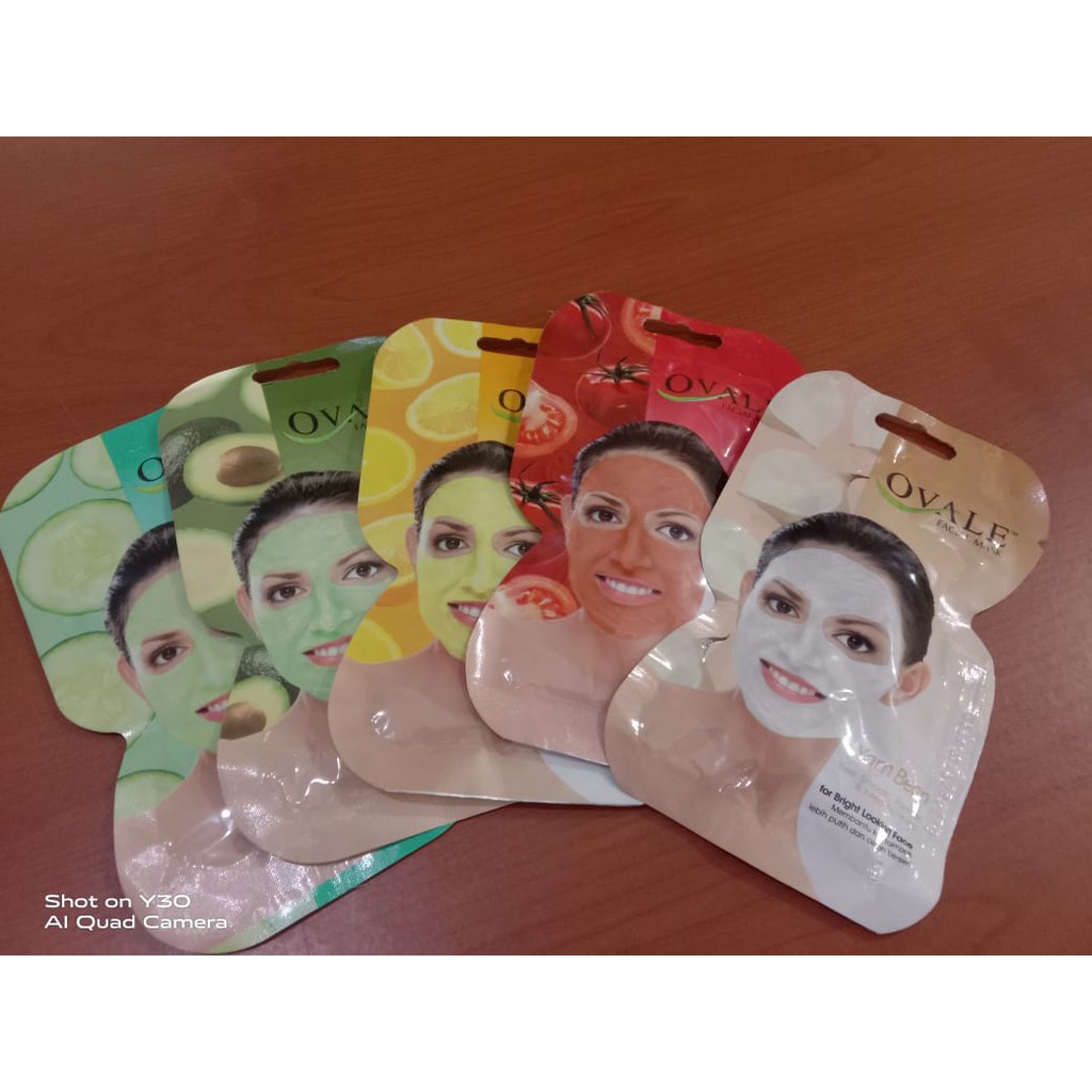 Ovale Facial Mask (Saset )15 Gr