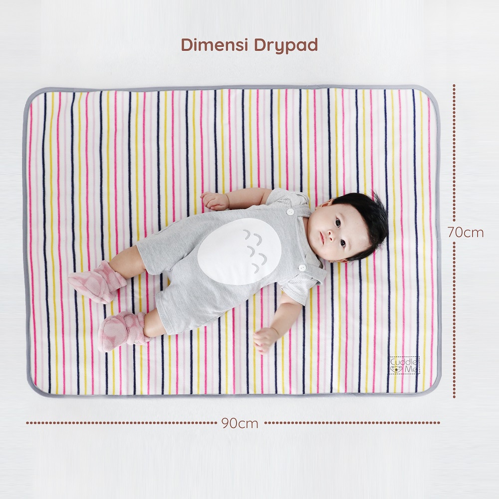 Drypad cuddle me Perlak bayi adem tanpa suara gemerisik Travel pad lebih tebal dari wonderpad