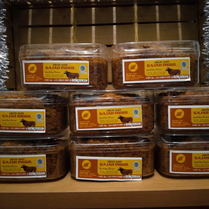 

ABON- ABON SAPI ASLI SOLO (250 GRAM) -MAKANAN-KERING.