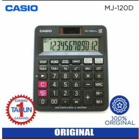 

Calculator Casio MJ 120D