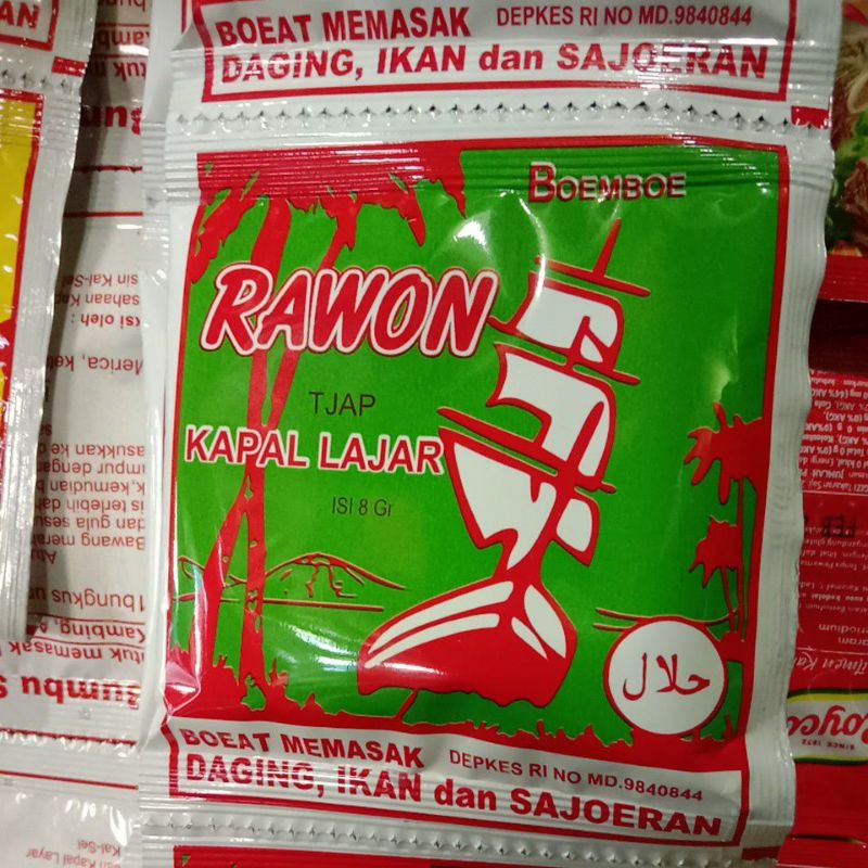

Bumbu Instan Cap Kapal Layar (Rawon, Kari, Sop)