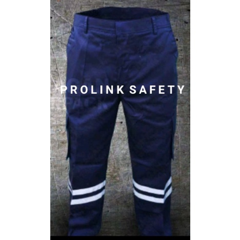 CELANA SAFETY MERAH BIRU ORANYE DONGKER ABU HITAM SCOTLIGT DOBLE