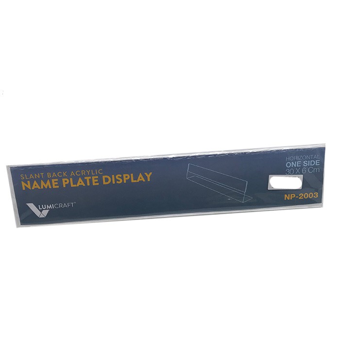 

Tokotab - Acrylic Name Plate 1 Sisi 6 x 30 NP-2003