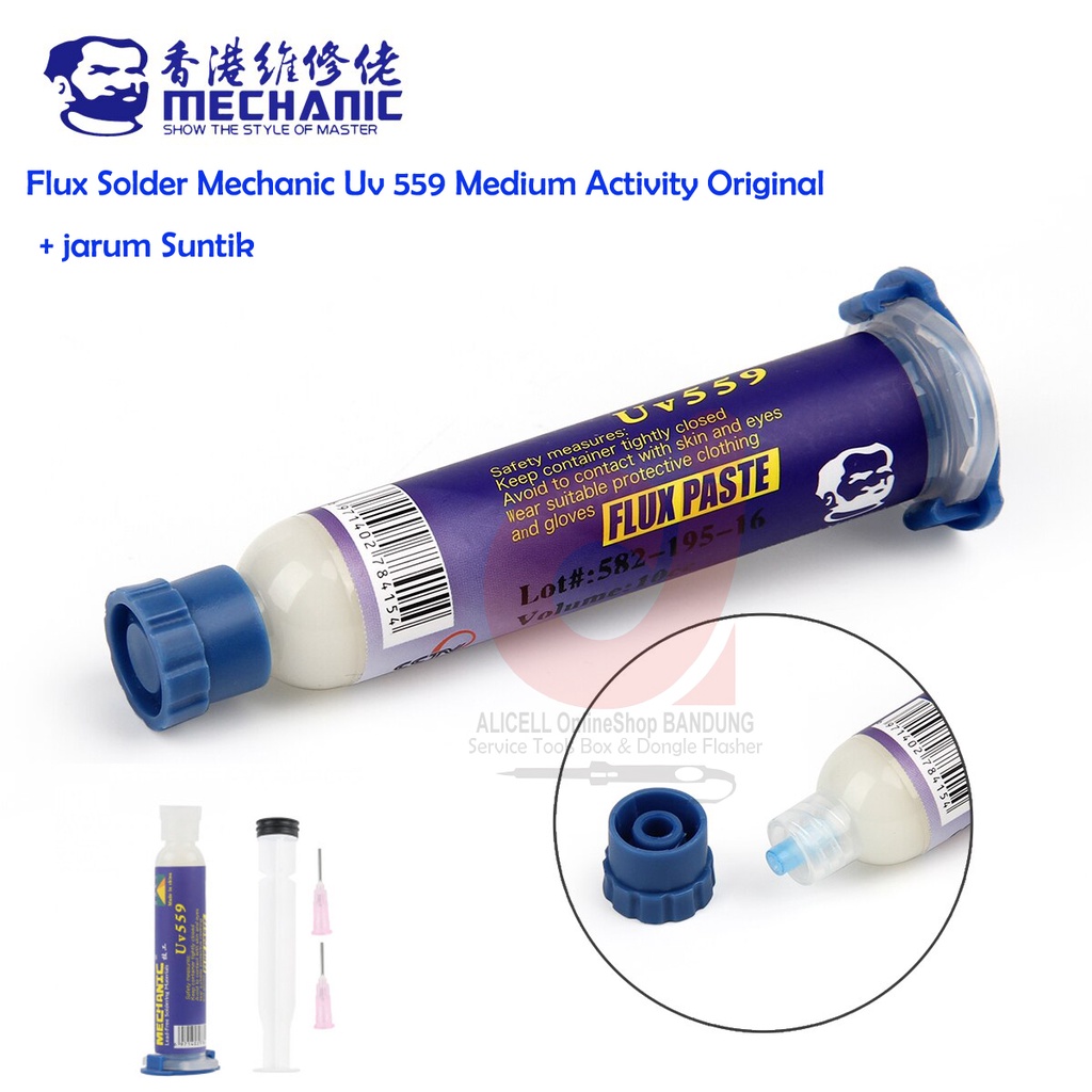 Flux Solder Mechanic Uv 559 Medium Activity Original