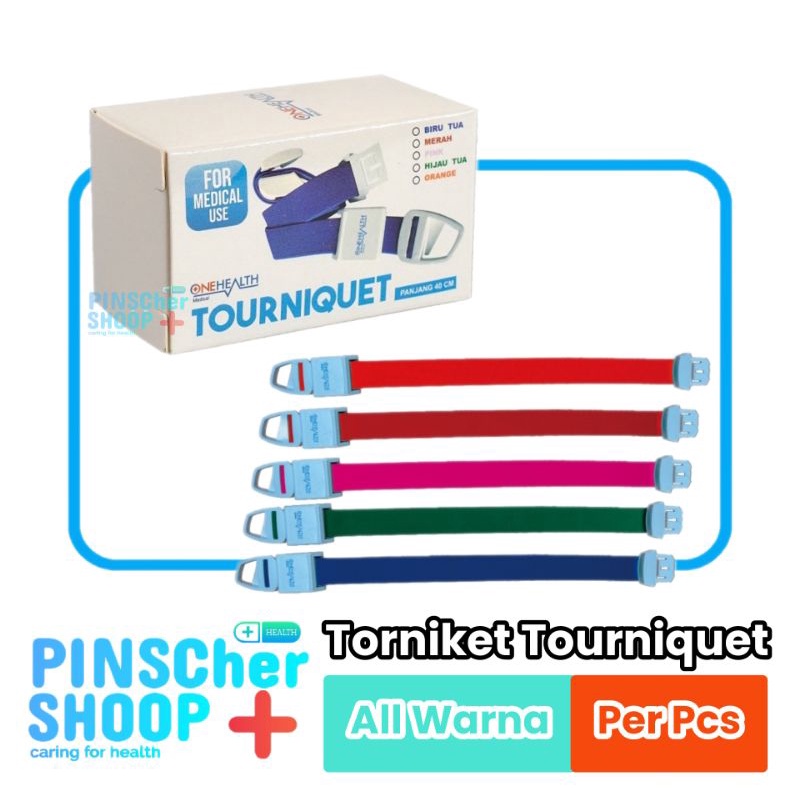 Torniket Tourniquet Dewasa Onehealth All Warna Satuan