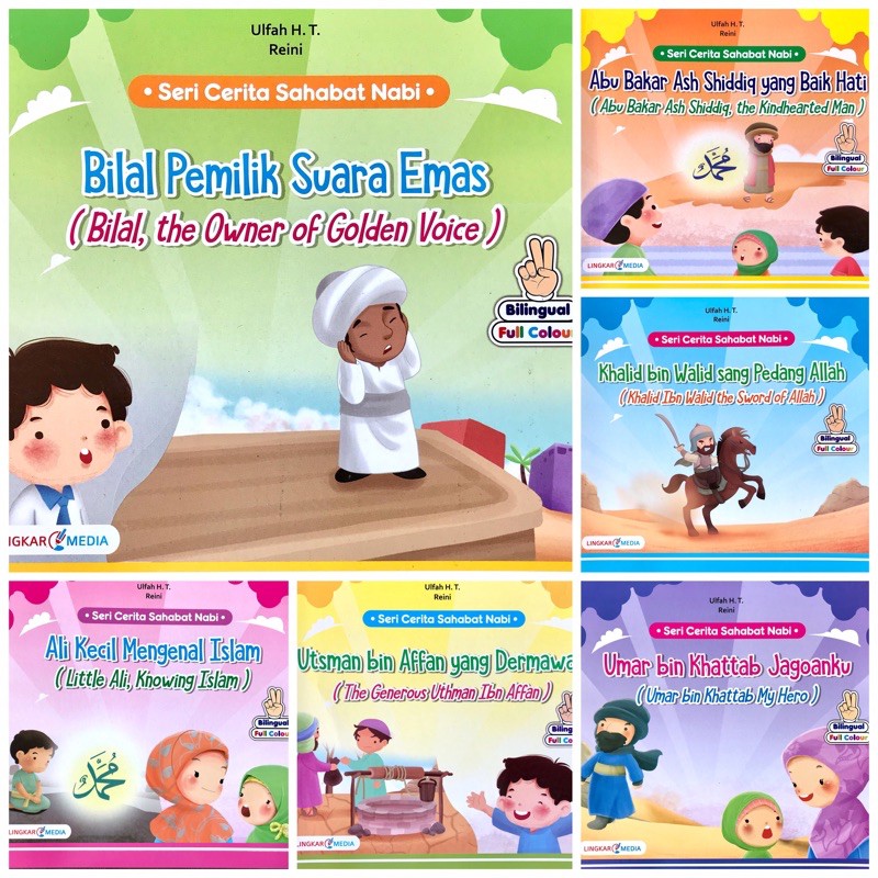 BUKU ANAK - Seri Cerita Sahabat Nabi [ Lingkar Media ]