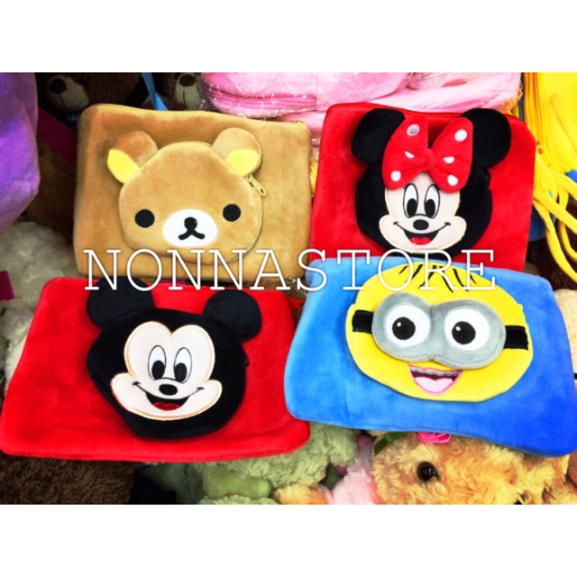 Dompet 2 Seleting Rilakkuma - Minnie - Mickey - Minions