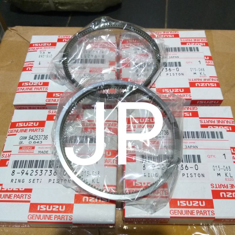 ring piston set isuzu panther 2.3