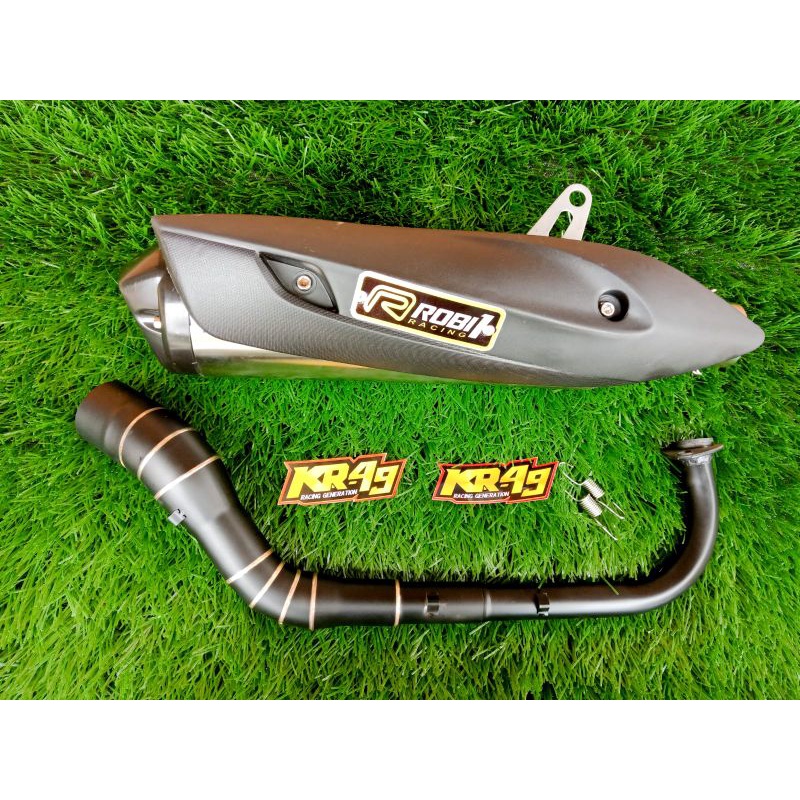 Knalpot Racing Rob1 Knalpot Rob1 Pnp Beat, Mio, Vario, Nmax, Pcx, Aerox, ADV dll