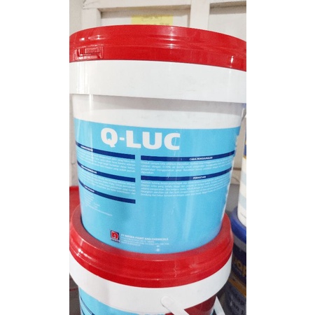 Cat Tembok QLUC 18 KG NIPPON PAINT | WARNA HANYA PUTIH | KHUSUS SAMEDAY/INSTANT | QLUC PEL/PAIL 20KG