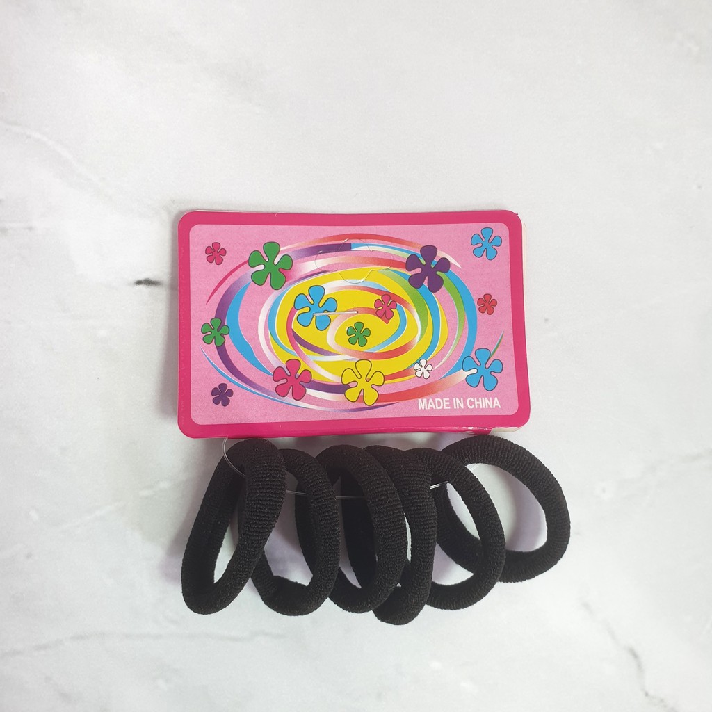 Ikat Rambut Anak Wol Kecil 2cm 6pcs