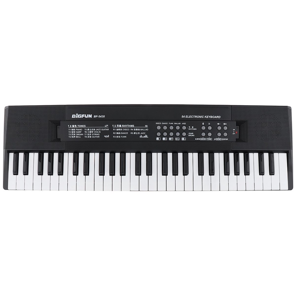 Keyboard Piano Elektronik Digital 54 Kunci Dengan Mikrofon Untuk Hadiah