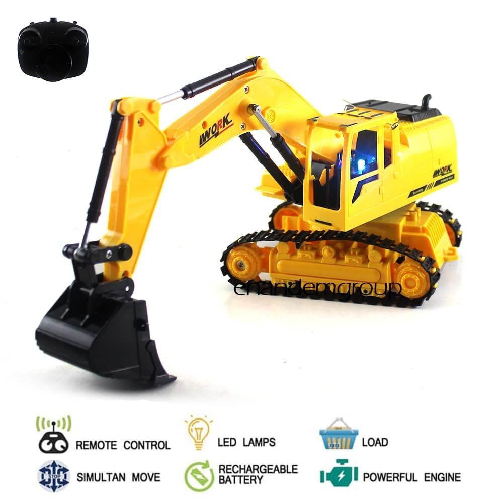 Mainan Mobil Remot Kontrol RC Beko Excavator