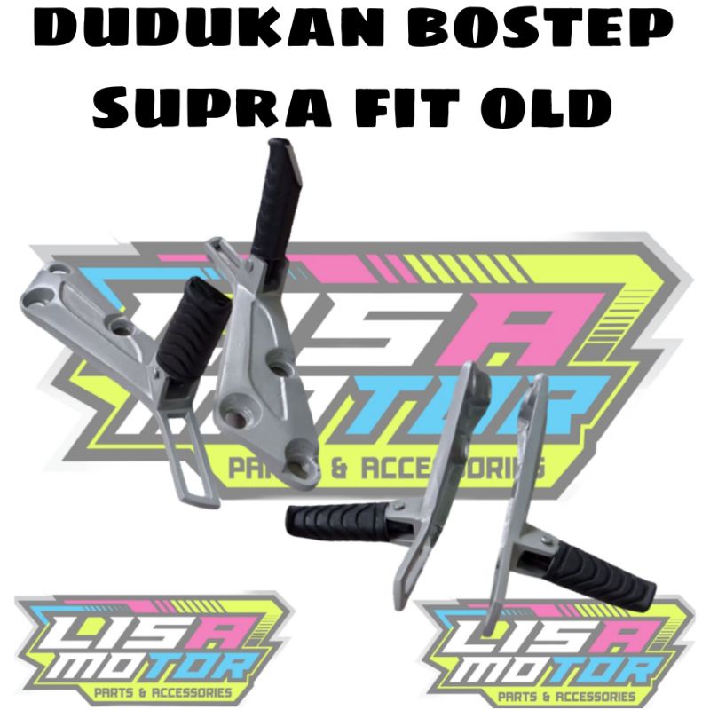 DUDUKAN BOSTEP BELAKANG SUPRA FIT OLD SET BOSTEP