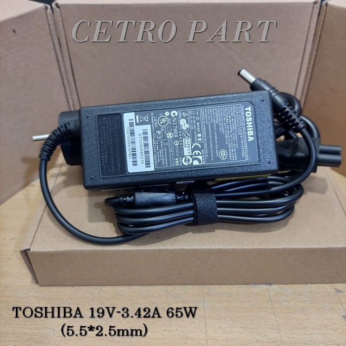 Adaptor Charger Laptop Toshiba Satellite L740 - L745 Series Original BERGARANSI