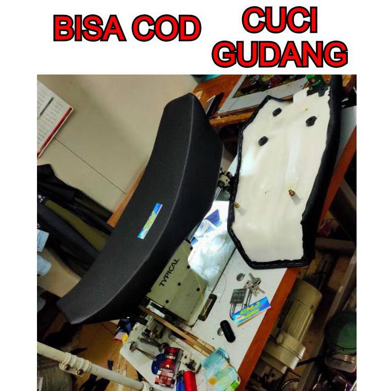 C.O.D Jok Rx King Perahu Siku Kukit Amplas - Plat Plastik Putih Jok Motor Jok Rx King Jok Karbon Jok