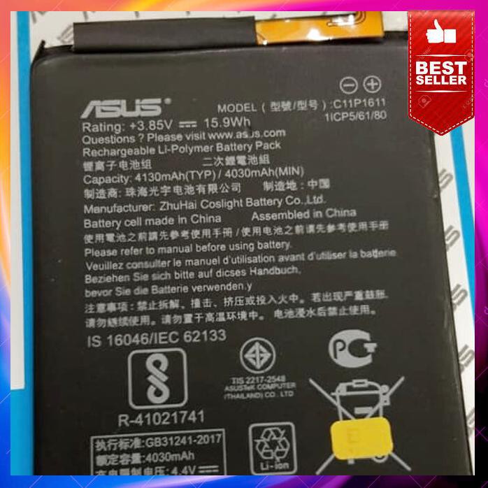 Acc Hp Original Baterai Asus Zenfone 3 Max X008D X008Da X008Dc X008