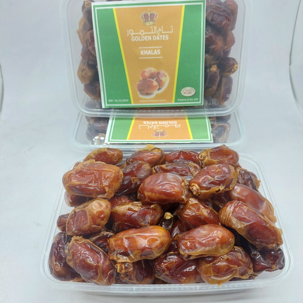 Kurma date khalas curah 1kg [free box mika ]