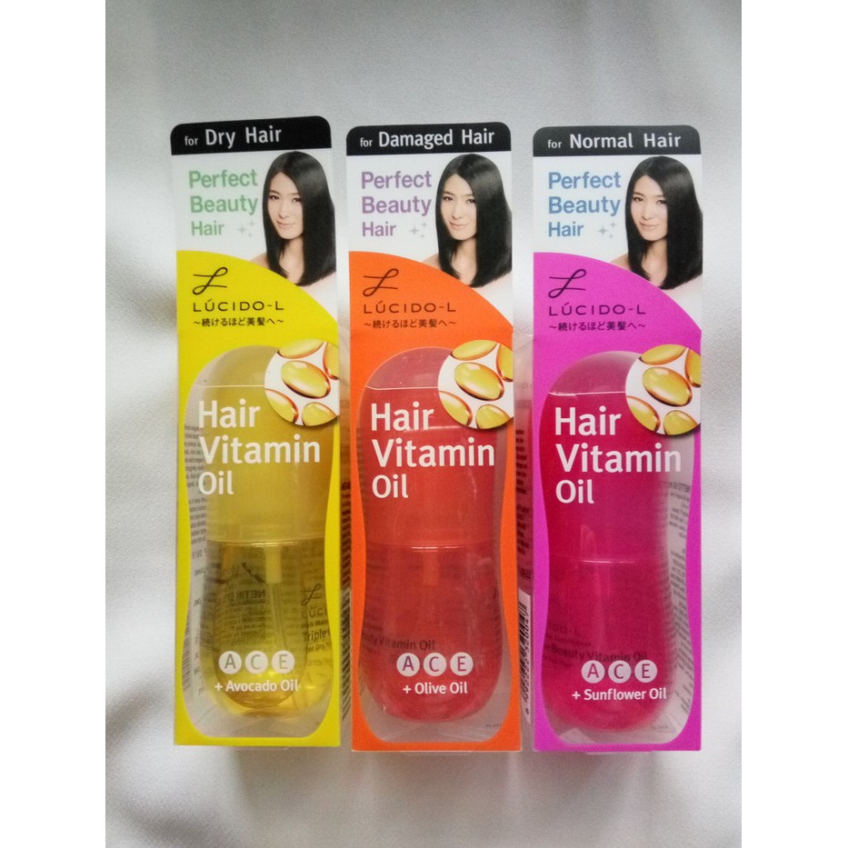 Lucido L Hair Vitamin Oil 50Ml / Vitamin Rambut Lucido