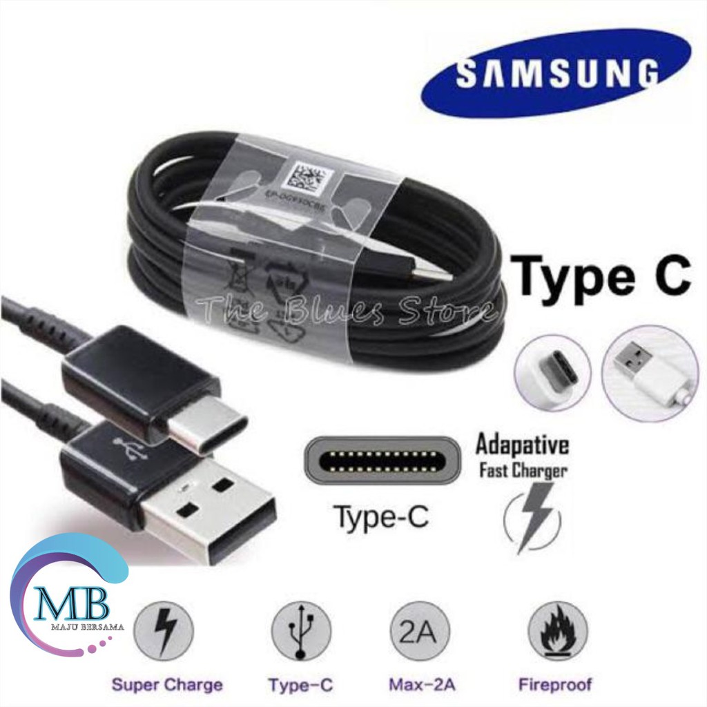 Kabel data Samsung Fast Charging tipe c usb original S10+ s10 s9 s9+ note9 s8 s8+ nore8 MB601