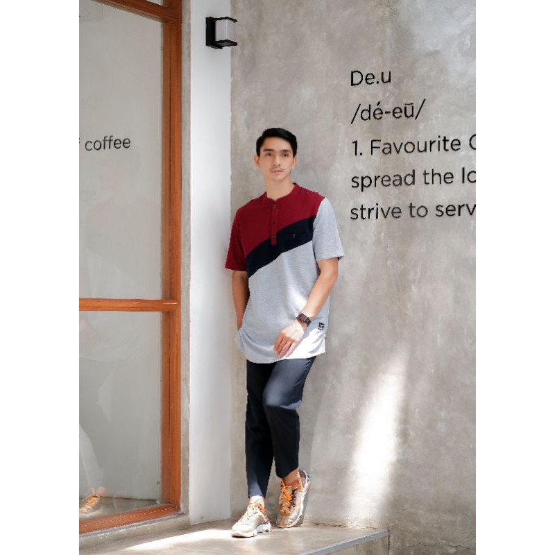 Jual KURTA LACOSTE LENGAN PENDEK TRZ ORIGINAL Shopee Indonesia