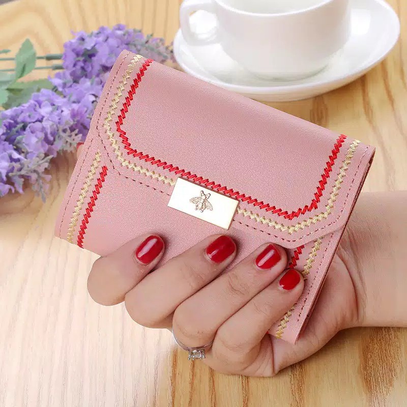 Dompet Wanita KC110 dompet import Murah dompet Lipat Cantik real pic