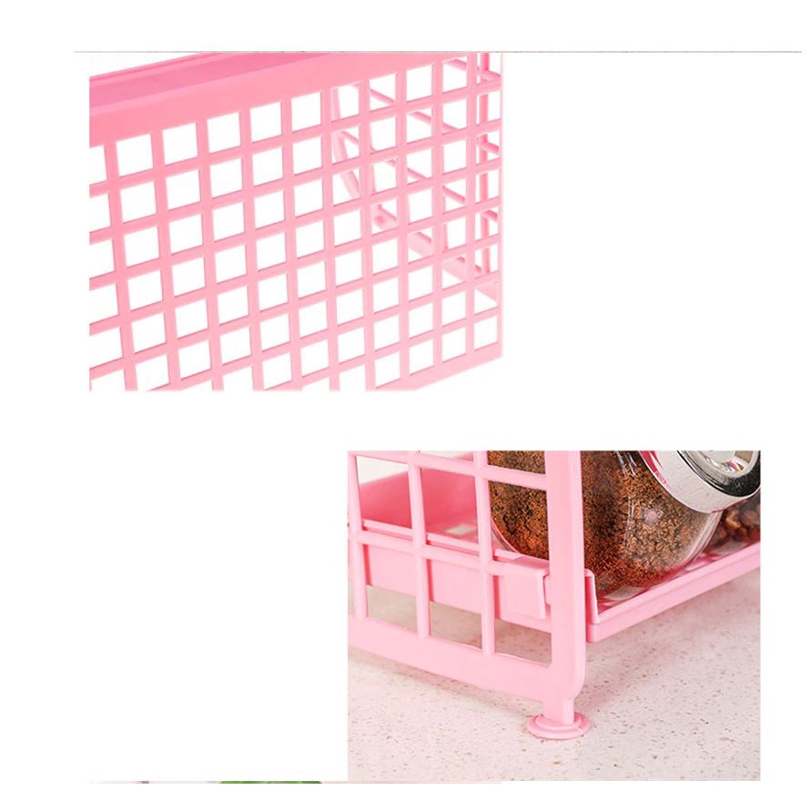 #LC-HL Rak Susun Mini 2 Tingkat Serbaguna 2 Tier Shelf Holder