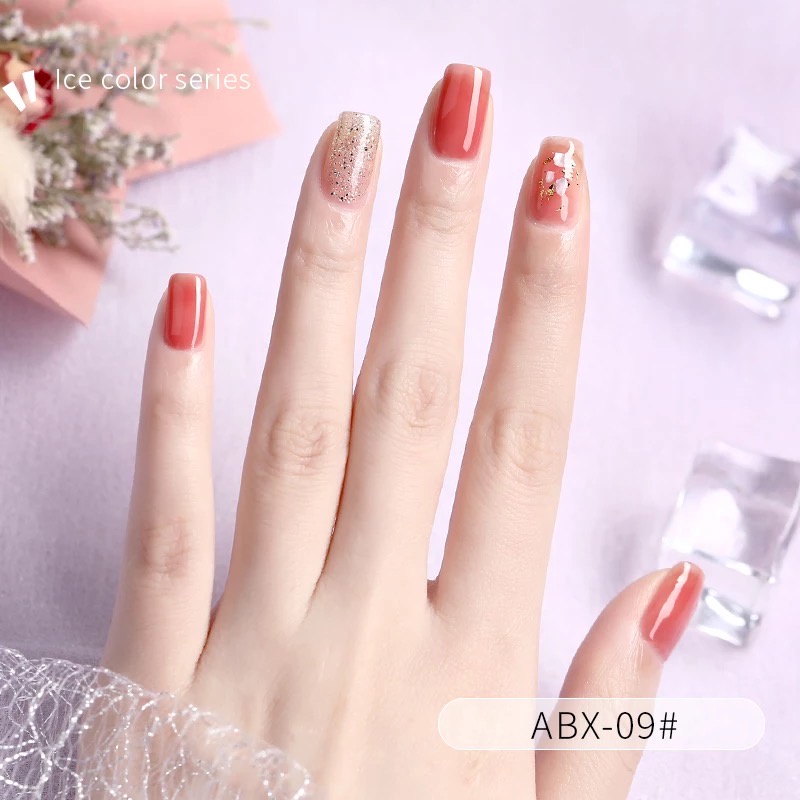 [FLASHES] AS ABX NAILS POLISH GEL 15ML KUTEK GEL  SOAK OFF UV GEL