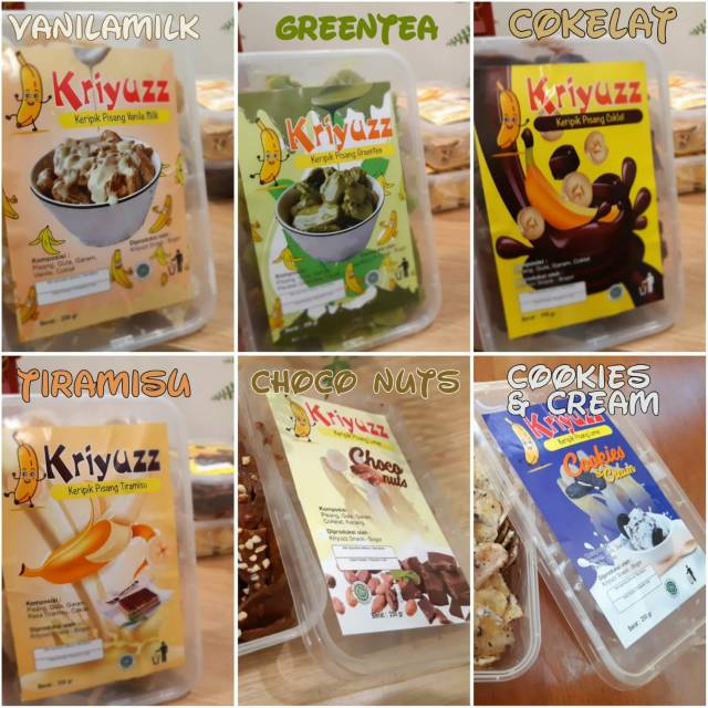 

Keripik pisang kekinian