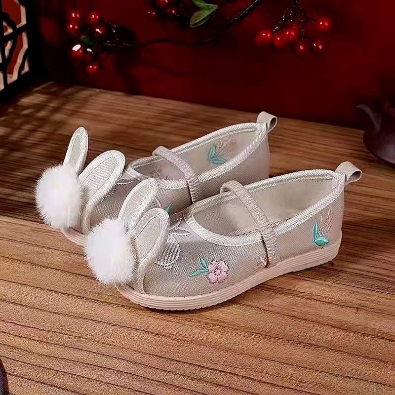 Sepatu Anak Perempuan PomPom Cutie Rabbit