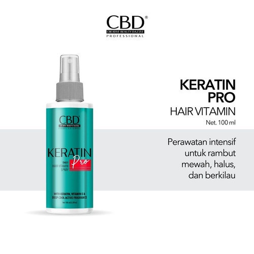 ❄️MATCHA❄️ CBD PROFESSIONAL KERATIN DAILY PRO - HAIR VITAMIN SPRAY 100ML