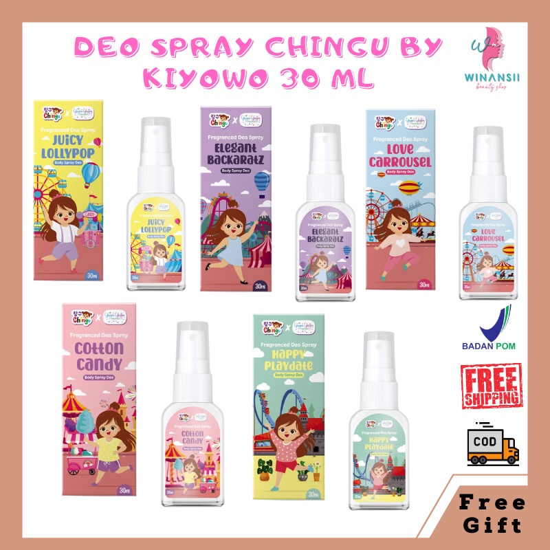 CHINGU BY KIYOWO DEODORANT SPRAY YEPPU YEPPU 30 ML