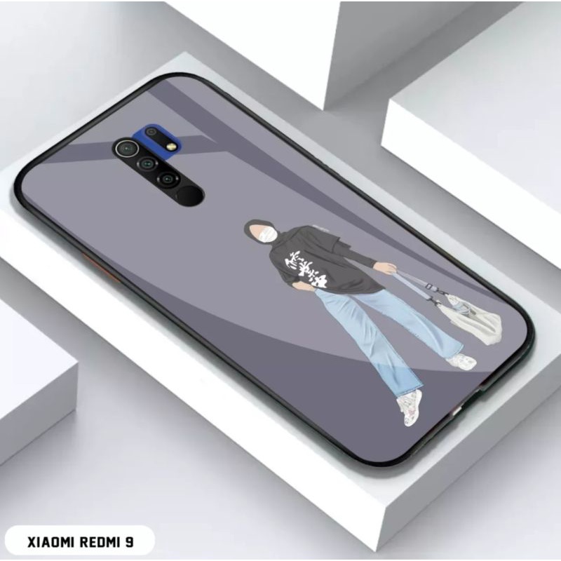 Ax Case custom Xiaomi Redmi 9 Fashion AesThetic Hijab Style cewek Edition Premium Quality Hardcase c