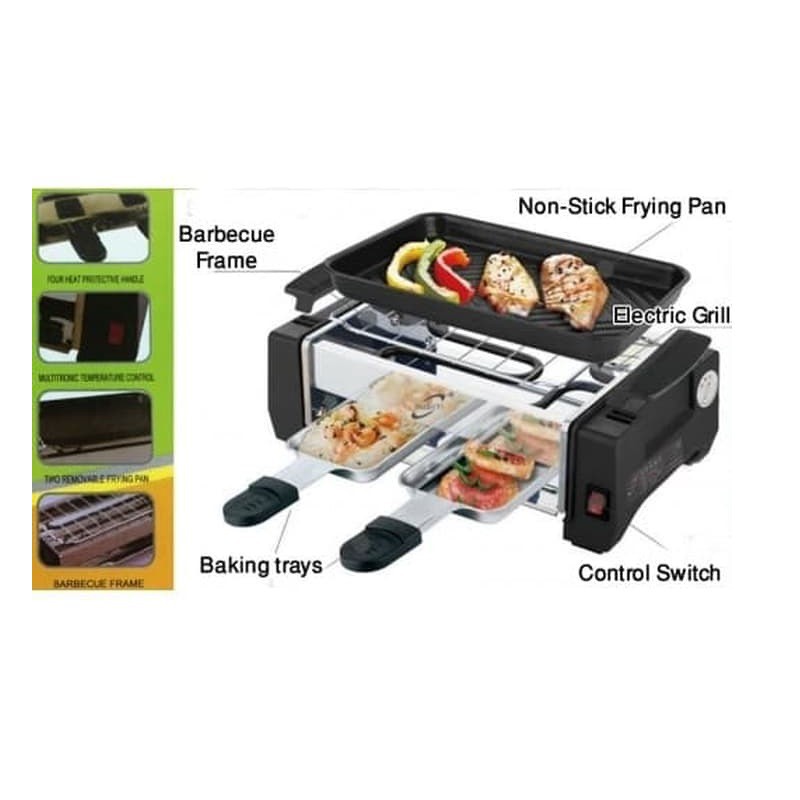 Alat Panggang Listrik - Panggangan Elektrik - Electric Barbeque Grill