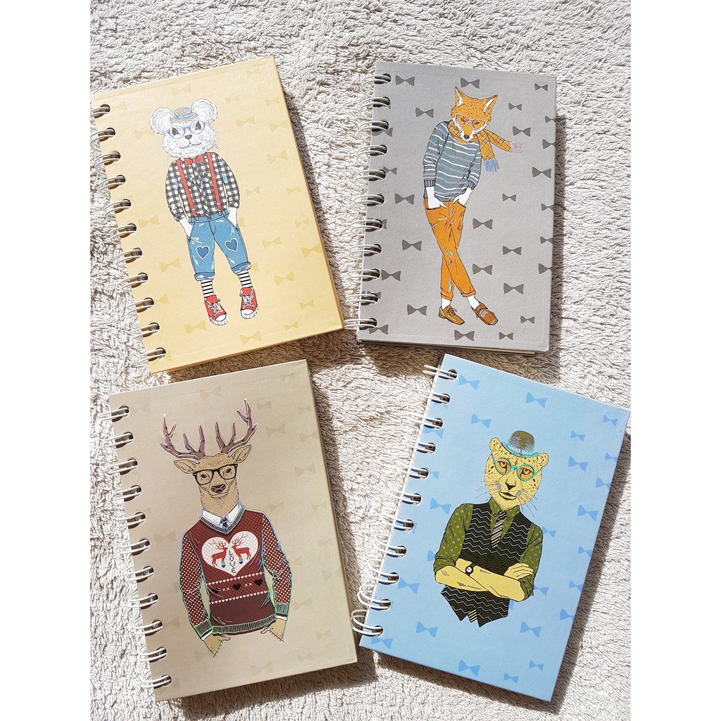 

Top Note Book/ Buku Tulis Spiral Mr. Animal