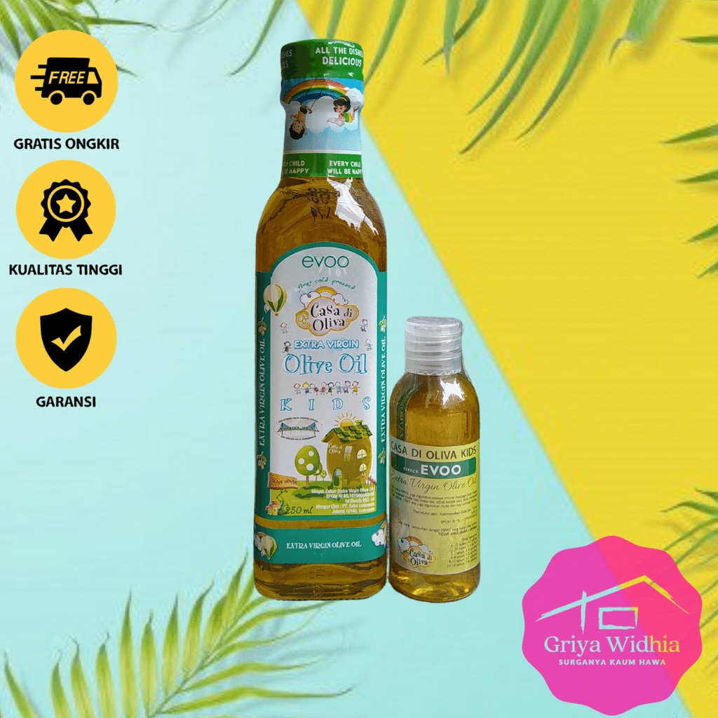 

Casa di Oliva Extra Virgin Olive Oil For Kids / Evoo Minyak Zaitun Untuk MPASI Bayi Plus