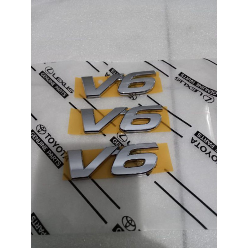 EmBlem V6 Toyota Alphard Camry Dll original