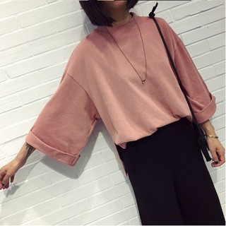  Kaos  T Shirt Korea  Model Oversize  Shopee Indonesia