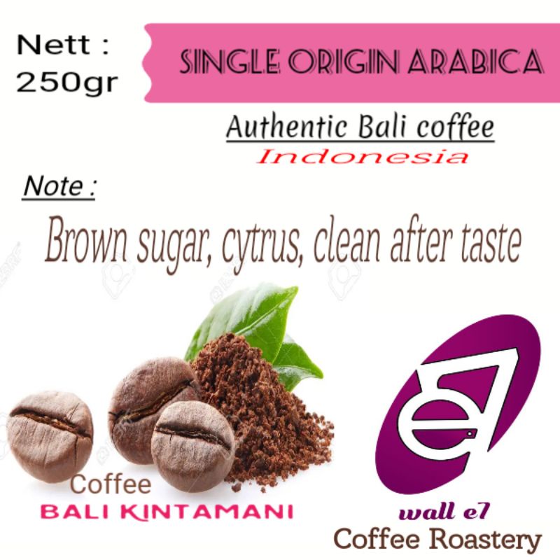 

specialty arabica Bali kintamani