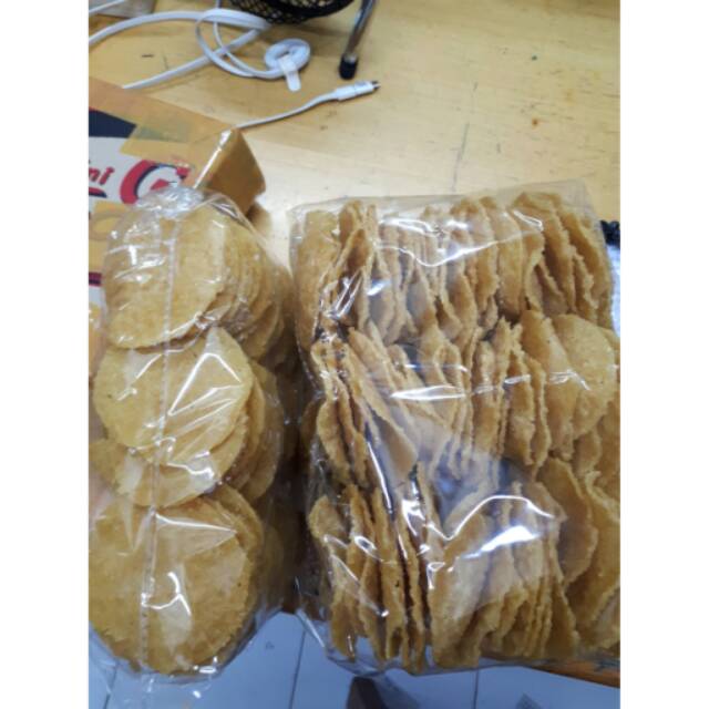 

Krupuk Puli Bulat atau Gendar Bulat