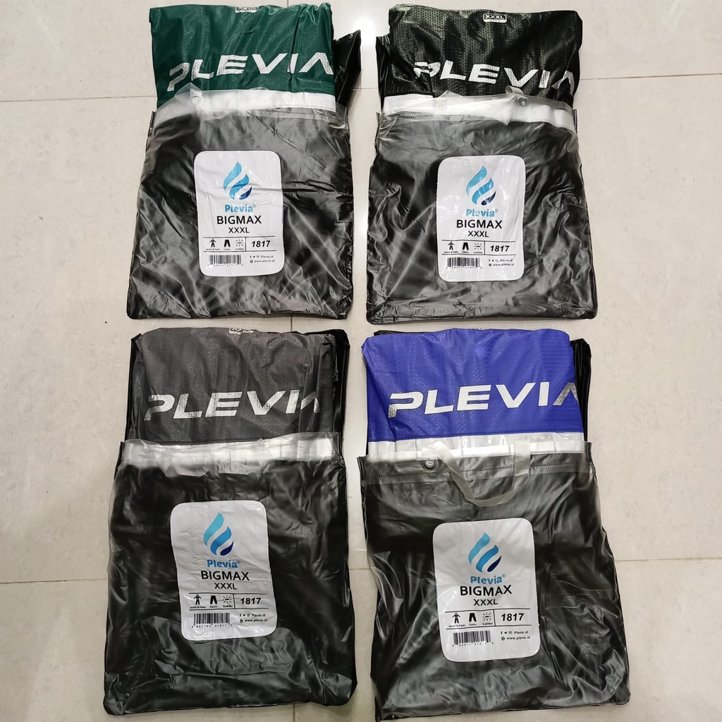 Jas Hujan Stelan Big Max JUMBO Big Size XXXL Setelan Jaket Celana Plevia Big Max 1817 / Jas Hujan Bigmax  Plevia 1817 Bigmax xxxl jumbo besar