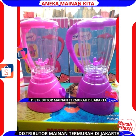 Mainan Blender anak edukasi perempuan murah dan terlengkap menggunakan baterai