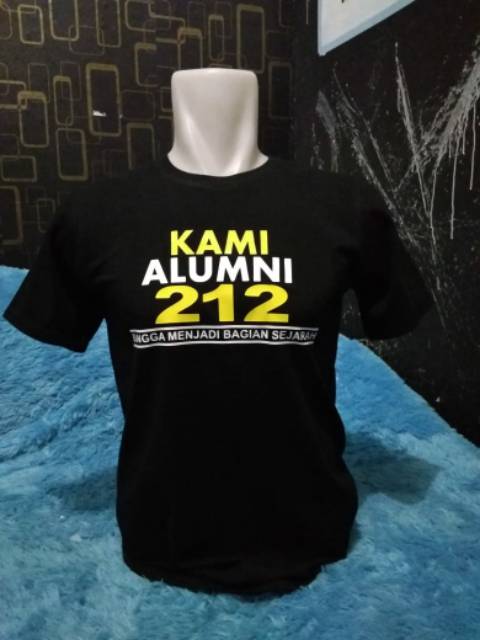 Paket kaos dan topi ALUMNI 212 combed 30s