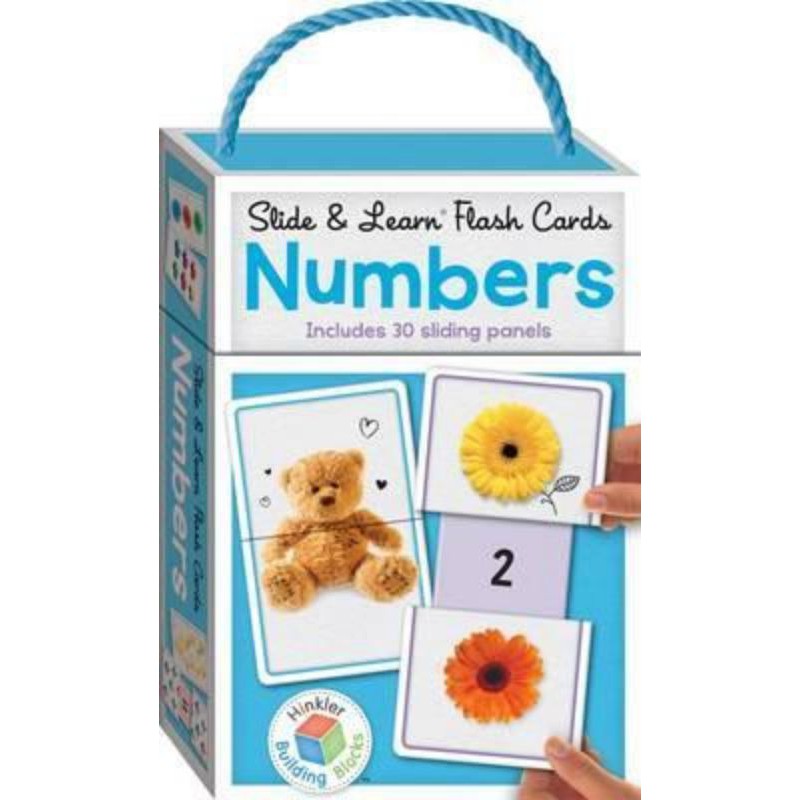 Building Blocks Slide & Learn Flashcards Numbers