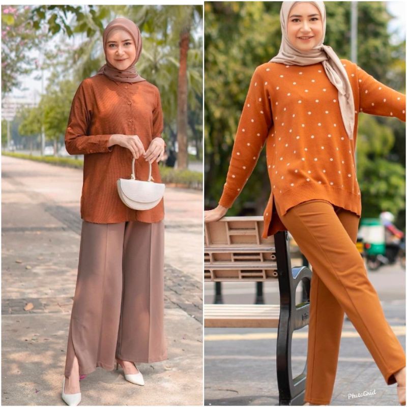 KULOT HL TOFFEE L/XL DAN POLKA KNIT TERRA S/M BY HEAVEN LIGHT