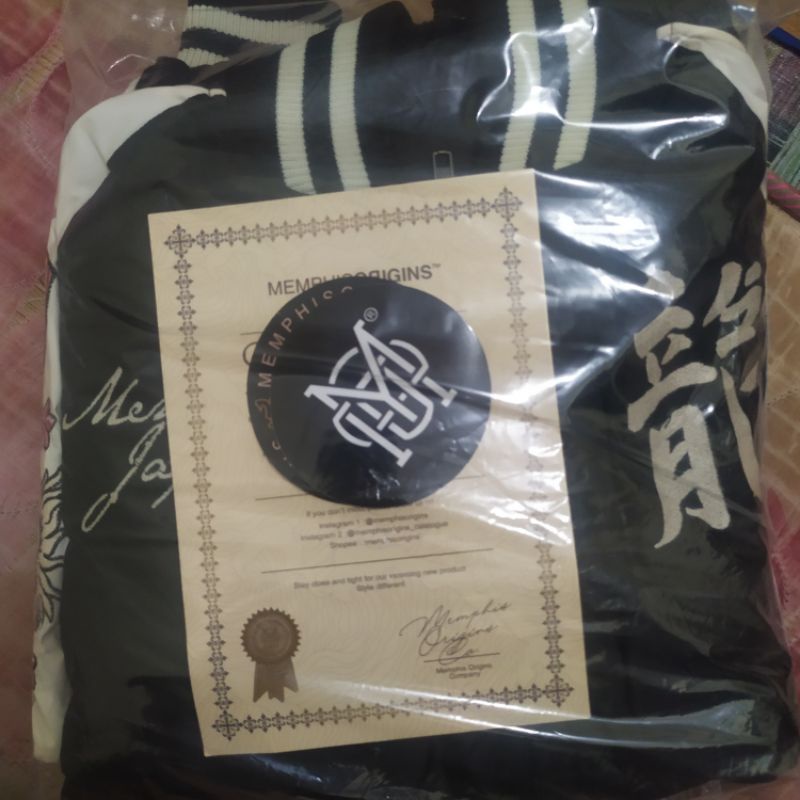 Sukajan Kuro Ryujin (memphis origins) Size XL